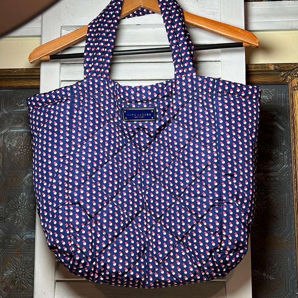 Mark Jacobs Quilted Nylon Tote